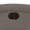 Zvedací polohovací křeslo taupe textil 3204172