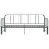Rám vysouvací postele/pohovky šedý kovový 90 x 200 cm 324754