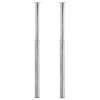 2 teleskopické stolové nohy chromované 710 mm - 1100 mm 242151
