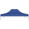 Střecha k party stanu 4 x 3 m modrá 270 g/m² 315350