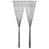 Macramé závěs antracitový 140 x 240 cm bavlna 323991