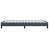 Rám postele bez matrací modrá 90x200 cm textil 346694