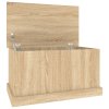 Úložný box dub sonoma 70 x 40 x 38 cm konstrukční dřevo 816507