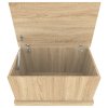 Úložný box dub sonoma 70 x 40 x 38 cm konstrukční dřevo 816507