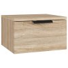 Nástěnný noční stolek dub sonoma 34 x 30 x 20 cm 811382