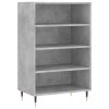 Skříň highboard betonově šedá 57 x 35 x 90 cm kompozitní dřevo 827224
