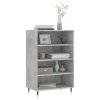 Skříň highboard betonově šedá 57 x 35 x 90 cm kompozitní dřevo 827224