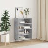 Skříň highboard betonově šedá 57 x 35 x 90 cm kompozitní dřevo 827224