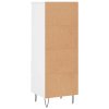 Skříň highboard bílá 40 x 36 x 110 cm kompozitní dřevo 831508