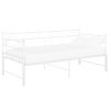 Rám vysouvací postele/pohovky bílý kovový 90 x 200 cm 324771