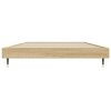 Rám postele bez matrace dub sonoma 90 x 200 cm kompozitní dřevo 832168