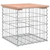 Zahradní lavice gabionový design 43x44x42 cm masivní douglaska 834336
