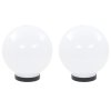 Kulovité LED lampy 2 ks koule 20 cm PMMA 50654
