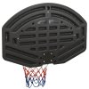 Basketbalový koš černý 90x60x2 cm polyethylen 93666