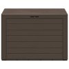 Zahradní úložný box hnědý 78 x 44 x 55 cm 49442