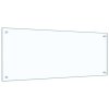 Kuchyňský panel průhledný 100 x 40 cm tvrzené sklo 249475