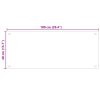 Kuchyňský panel průhledný 100 x 40 cm tvrzené sklo 249475