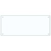 Kuchyňský panel průhledný 100 x 40 cm tvrzené sklo 249475