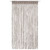Macramé závěs taupe 140 x 240 cm bavlna 323981