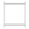 Stojan na palivové dříví průhledný 80x35x100 cm tvrzené sklo 327469
