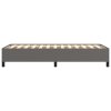 Rám postele šedá 100 x 200 cm umělá kůže 347237