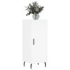 Příborník bílý 34,5 x 34 x 90 cm kompozitní dřevo 828556