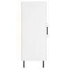 Příborník bílý 34,5 x 34 x 90 cm kompozitní dřevo 828556