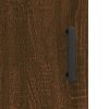 Příborník Hnědý dub 34,5 x 34 x 90 cm kompozitní dřevo 828811