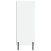Policová skříňka bílá 69,5 x 32,5 x 90 cm kompozitní dřevo 828372