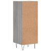 Příborník šedý sonoma 34,5 x 34 x 90 cm kompozitní dřevo 828538