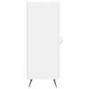Příborník bílý 34,5 x 34 x 90 cm kompozitní dřevo 828764