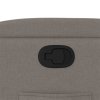 Zvedací polohovací křeslo taupe textil 3204718