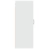 Závěsná skříňka bílá 35 x 34 x 90 cm kompozitní dřevo 812474
