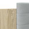 Rám postele s čelem dub sonoma 90 x 200 cm kompozitní dřevo 3209942