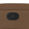 Zvedací polohovací křeslo hnědé textil 3204372