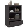 Highboard černý 67 x 39 x 95 cm ocel 841799