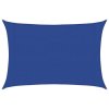 Plachta proti slunci 160 g/m² obdélník modrá 3 x 5 m HDPE 311514