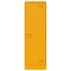 Příborník hořčicově žlutý 34,5 x 39 x 107 cm ocel 841706