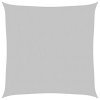 Stínicí plachta světle šedá 3,6 x 3,6 m 100% polyester oxford 4000402