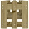 Vyvýšený záhon plotový design 200x30x30cm impregnovaná borovice 832506