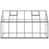 Skleník s podkladovým rámem antracitový 334x169x195 cm hliník 3266328