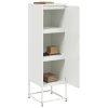 Skříň highboard bílá 36 x 39 x 123 cm ocel 846529