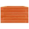 Zahradní truhlík voskově hnědý 70x40x23 cm masivní borové dřevo 847220