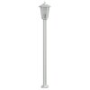 Venkovní stojací lampy 3 ks stříbrné 120 cm nerezová ocel 4006384