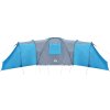 Rodinný stan kopule pro 12 osob modrý nepromokavý 94347