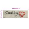 Kuchyňský koberec omyvatelný Vaření s papričkami 60x180cm samet 4005624