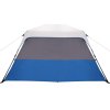 Rodinný stan s LED pro 6 osob světle modrý rychloupínací 94307