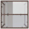 Zahradní barový stůl hnědý 70 x 70 x 110 cm polyratan 368694