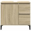 Koupelnová skříňka dub sonoma 65 x 33 x 60 cm kompozitní dřevo 847405