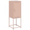 Skříň highboard růžová 36 x 39 x 107 cm ocel 846531